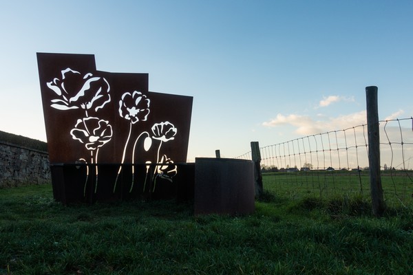 Fruitbeeldig Hageland kunst wandelen fietsen Vlaams-Brabant