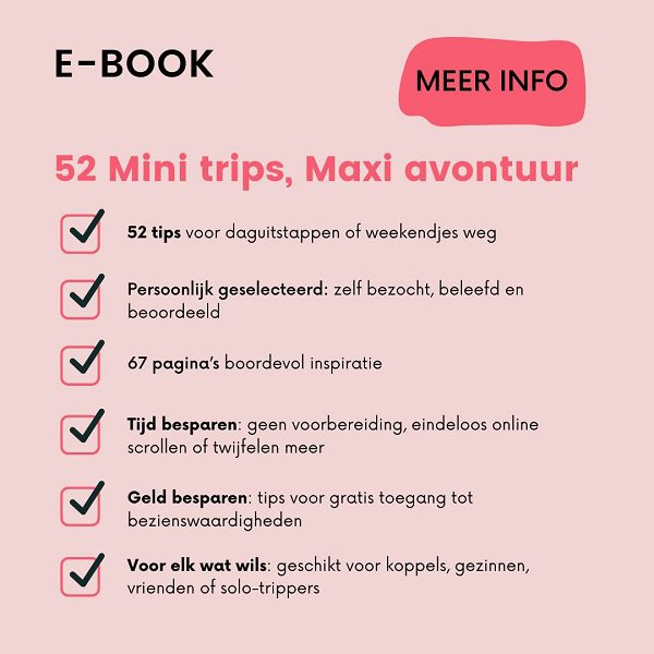 e-book tips wat te doen daguitstappen weekend dichtbij vakantie