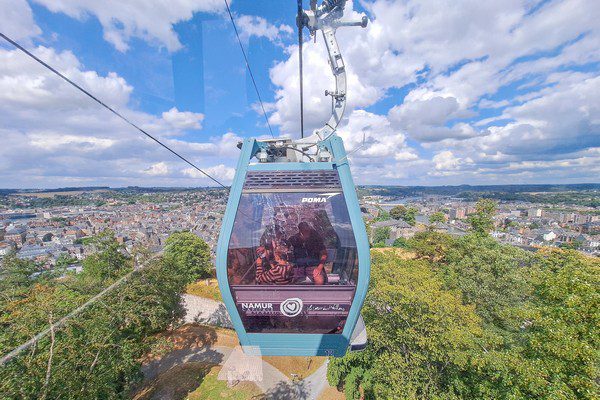 kabelbaan Namen bezoeken citytrip